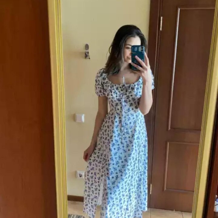 Новое платье миди