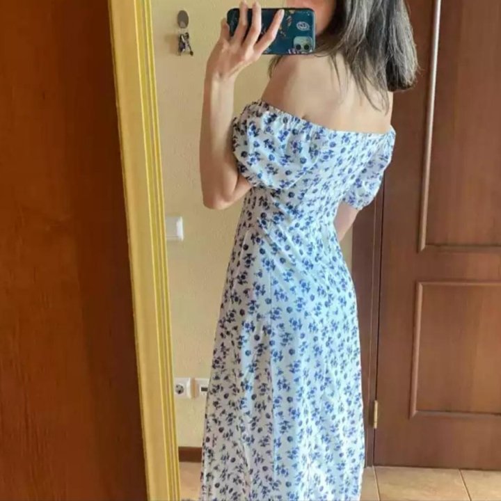 Новое платье миди