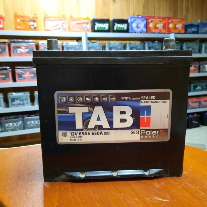 Аккумулятор Tab 65ah 650a б/к