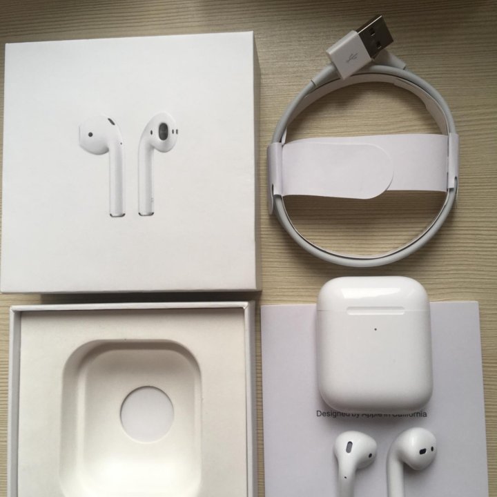 Наушники AirPods 2 Apple беспроводные