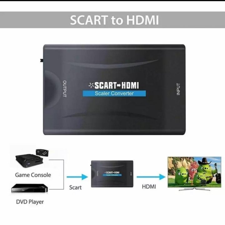 Переходник SCART HDMI и hdmi scart