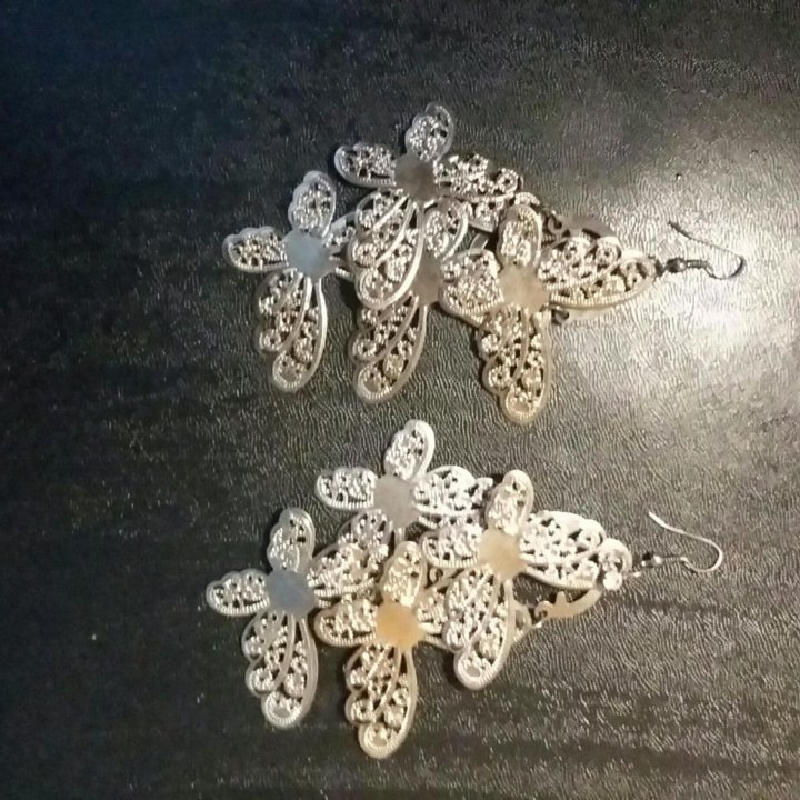 серьги воздушные