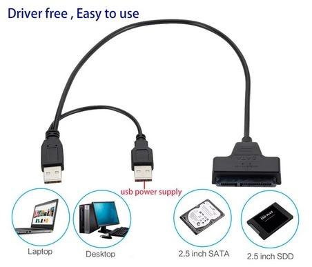 Адаптер для жесткого диска 2,5 HDD SSD SATA