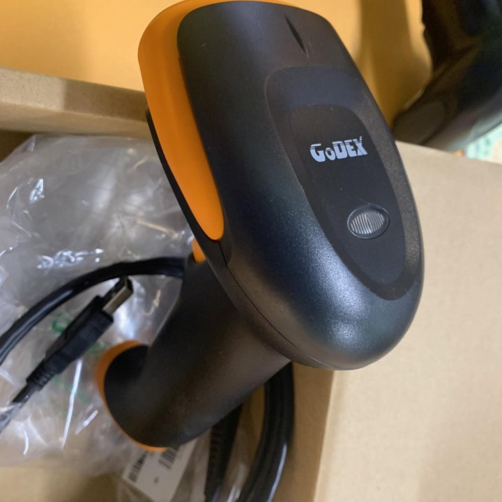 Ручной лазерный сканер штрих кода Godex GS220U