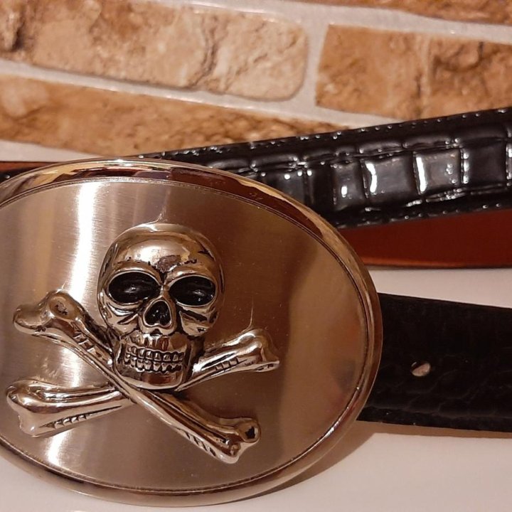 Ремень череп