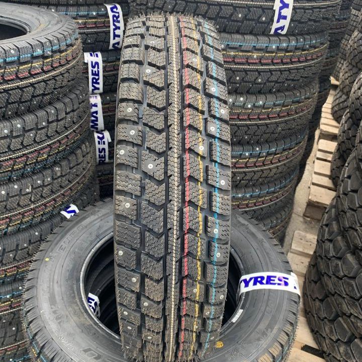 Шипованные шины на Газель 185/75 R16C Кама Евро