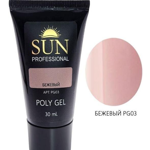 Полигель в тубе SUN, 30ml