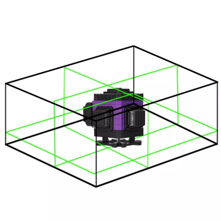 Новый Лазерный нивелир 3D на 12 линии