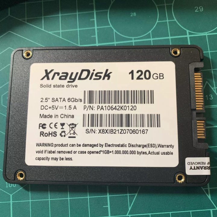 Жёсткий диск SSd 120Gb