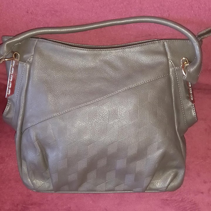 Сумка серая.