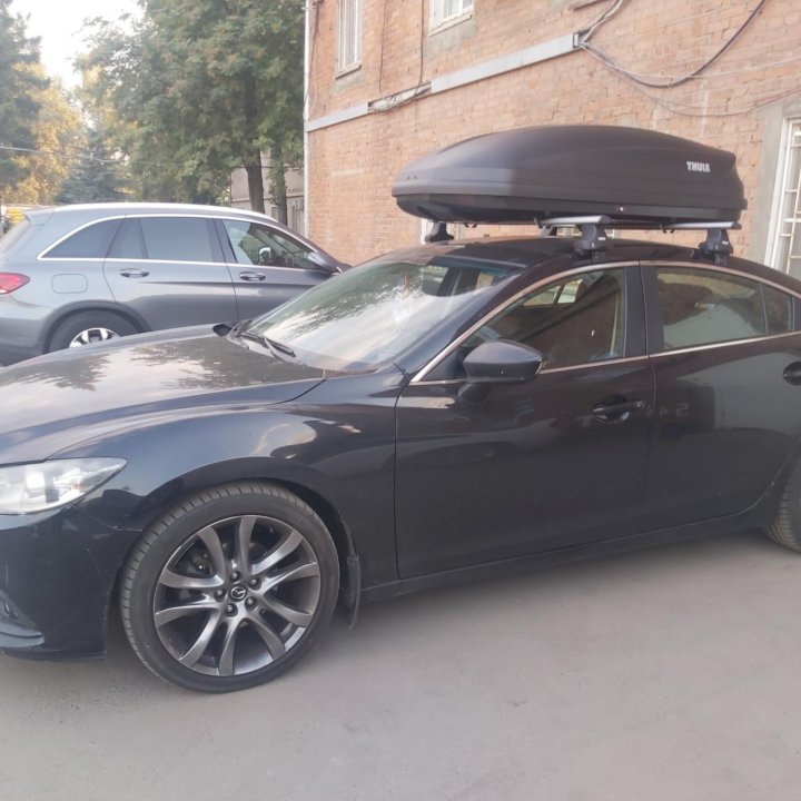 Бокс чёрный Thule Pacific 200 на Mazda 6