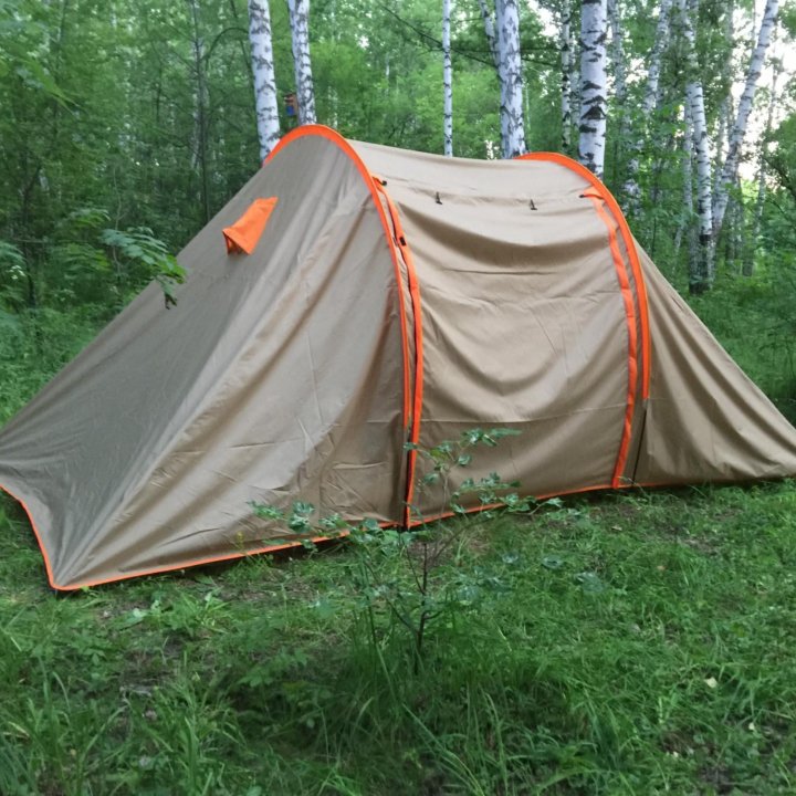 ⛺ Палатка 4 места, 2 комнаты.