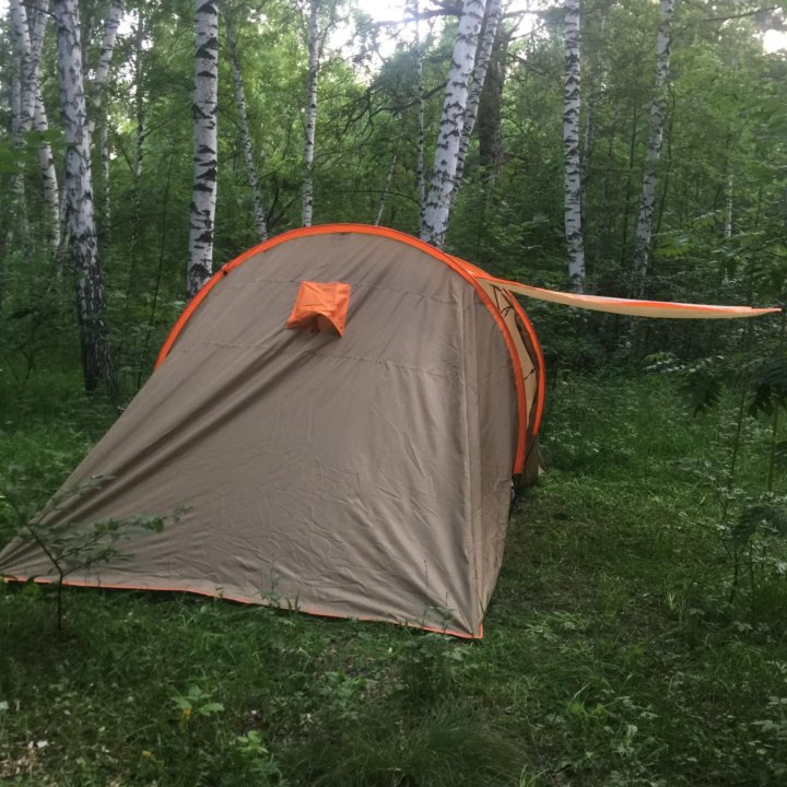 ⛺ Палатка 4 места, 2 комнаты.