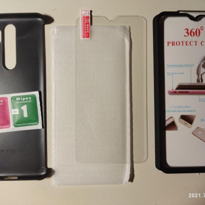 Чехол с полным покрытием 360 для Redmi Note 8 Pro