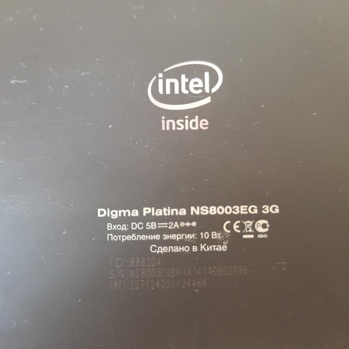 Планшет Digma Platina NS8003EG 3G