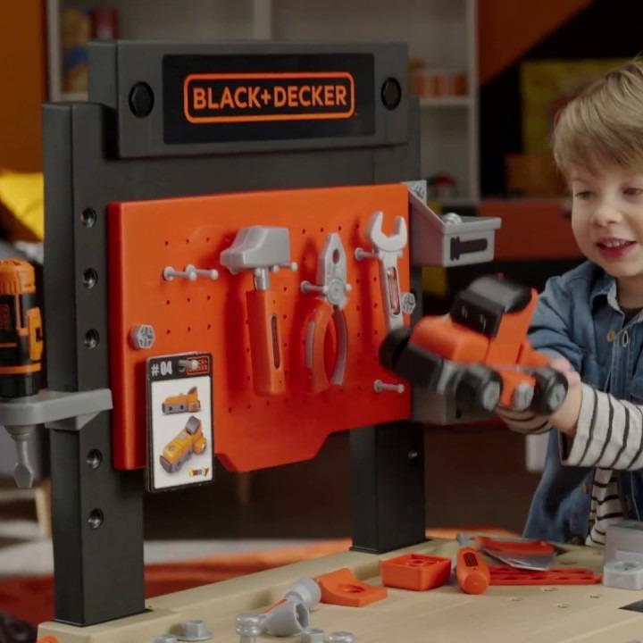 Мастерская с инструментами Smoby Black and Decker