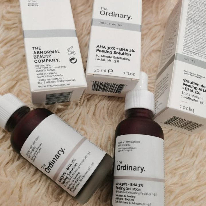 «Кровавый пилинг» The Ordinary