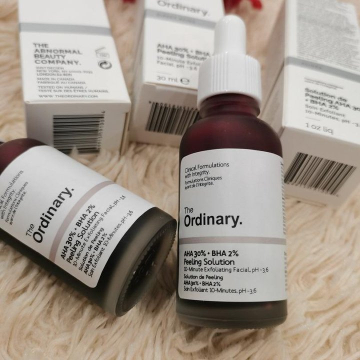 «Кровавый пилинг» The Ordinary