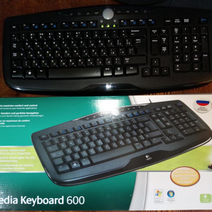 Клавиатура Logitech Media 600