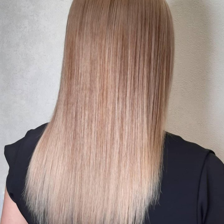 Кератиновое выпрямление, лечение волос