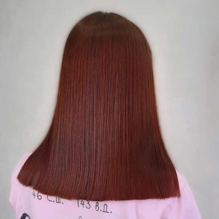 Кератиновое выпрямление, лечение волос