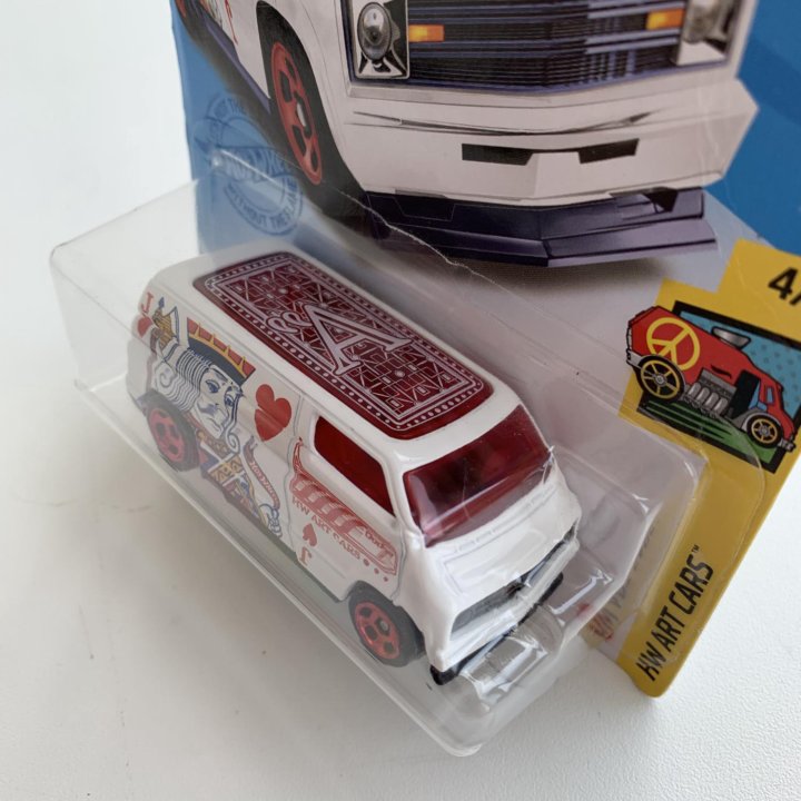 Редкая Hot wheels TH Custom Dodge Van 77