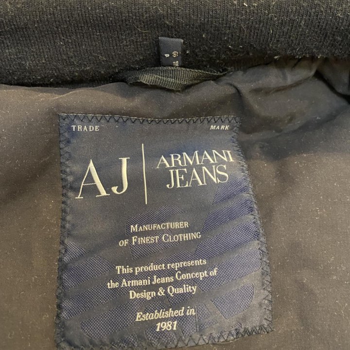 Парка Armani Jeans плащ