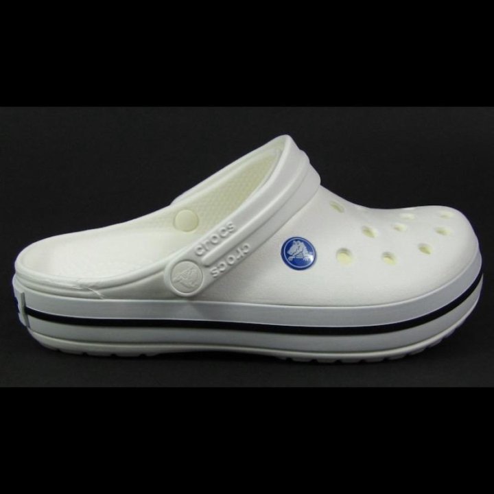 Crocs crocband clog белые