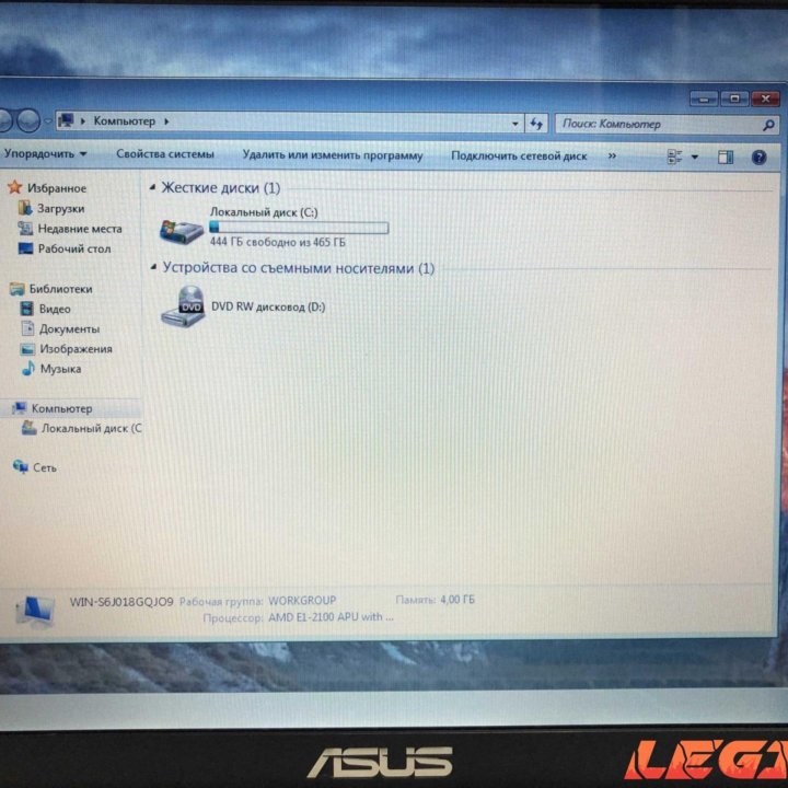 Asus/E1-2100/4GB/AMD HD 8210/500GB/15.6