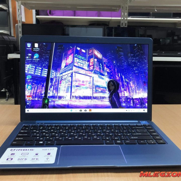 Irbis/Celeron/3GB/Intel HD/32GB SSD/13.3 IPS FHD