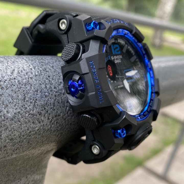 Casio G shock чёрно синие (новые) арт140