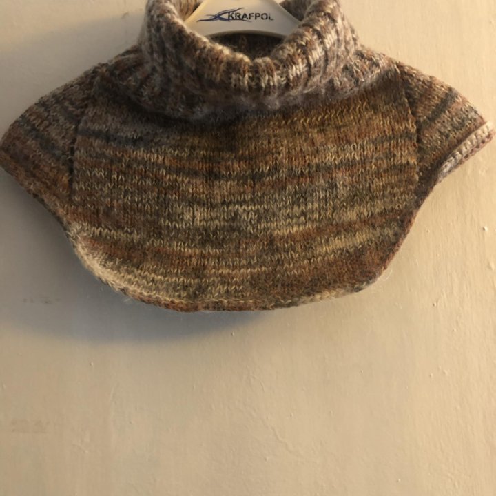 Вязаный воротник