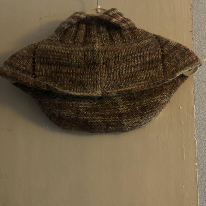 Вязаный воротник