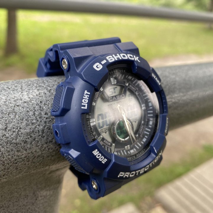 Часы Casio G Shock синие (новые) арт147