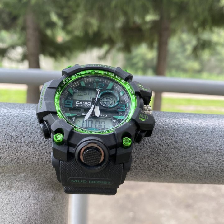 Часы Casio G Shock чёрные (новые) Арт148