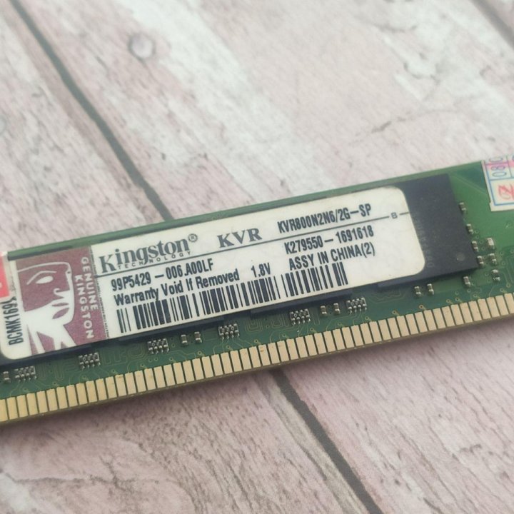 2GB DDR2 800Mhz Kingston