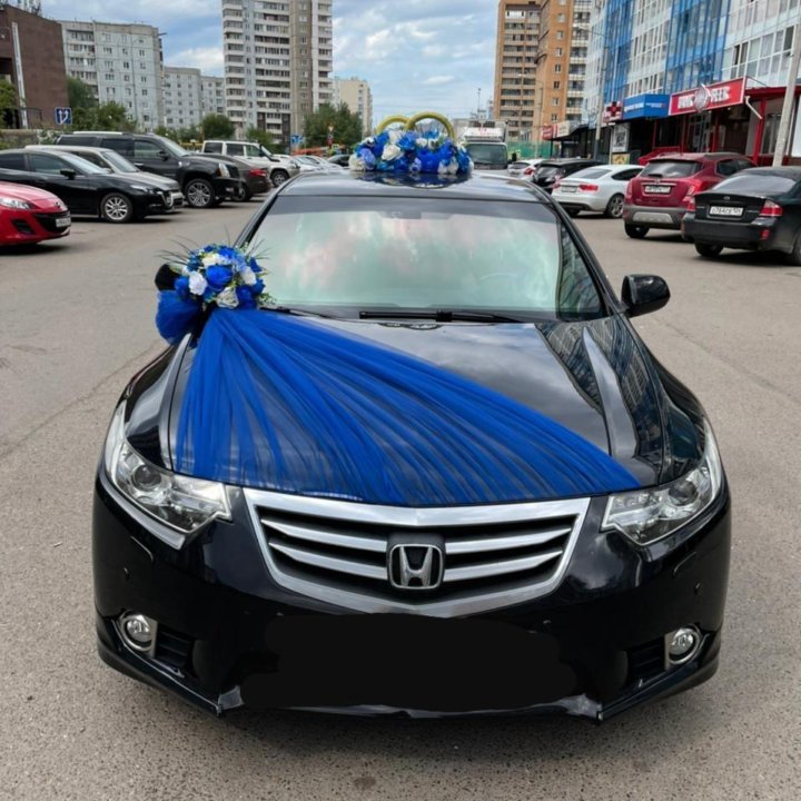 Комплект украшений на свадебный автомобиль