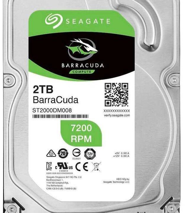 2 ТБ Жесткий диск Seagate Barracuda (ST2000DM006)