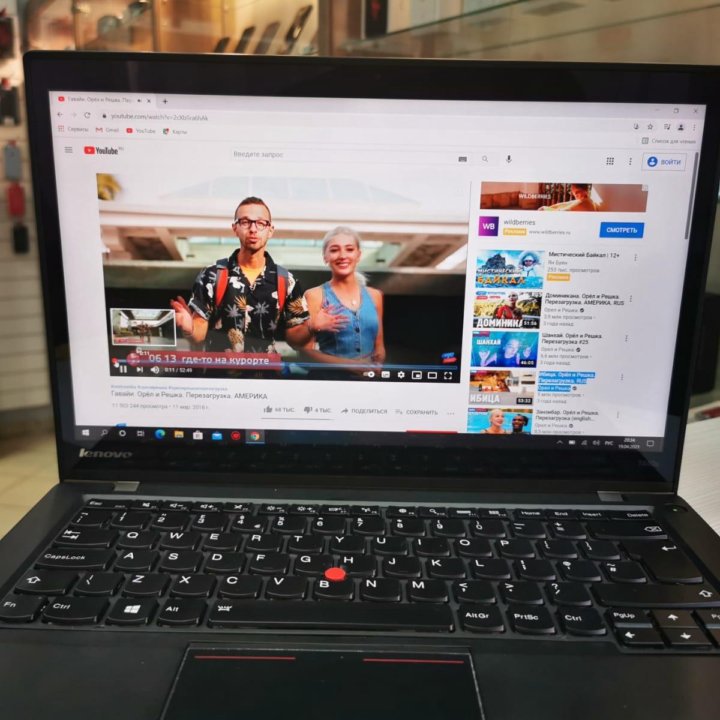 Редкий Lenovo thinkpad core i7 SSD сенсорный FHD