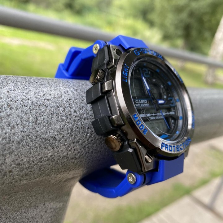 Часы Casio G Shock синие (новые) арт150