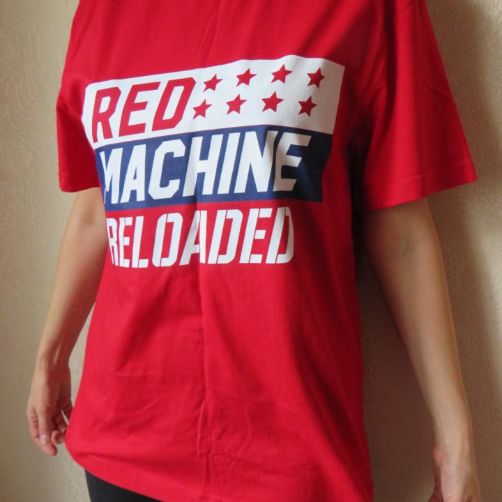 Футболка Red Machine Reloaded, новая, M