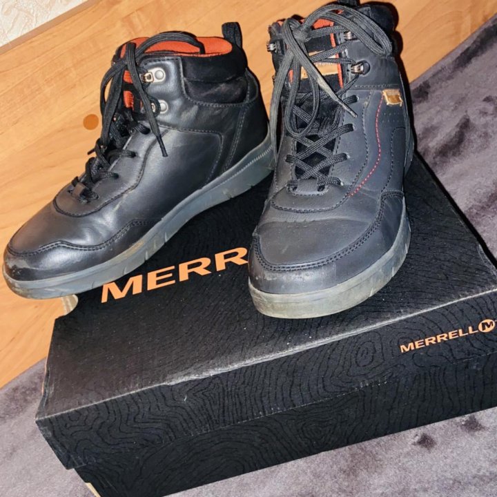 Ботинки для мальчика Merrell, 24 см. по стельке