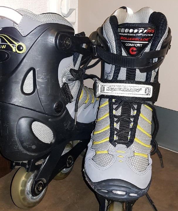 Роликовые коньки Rollerblade EVO 04+сумка+защита