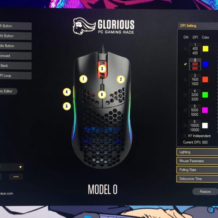 glorious model o matte black