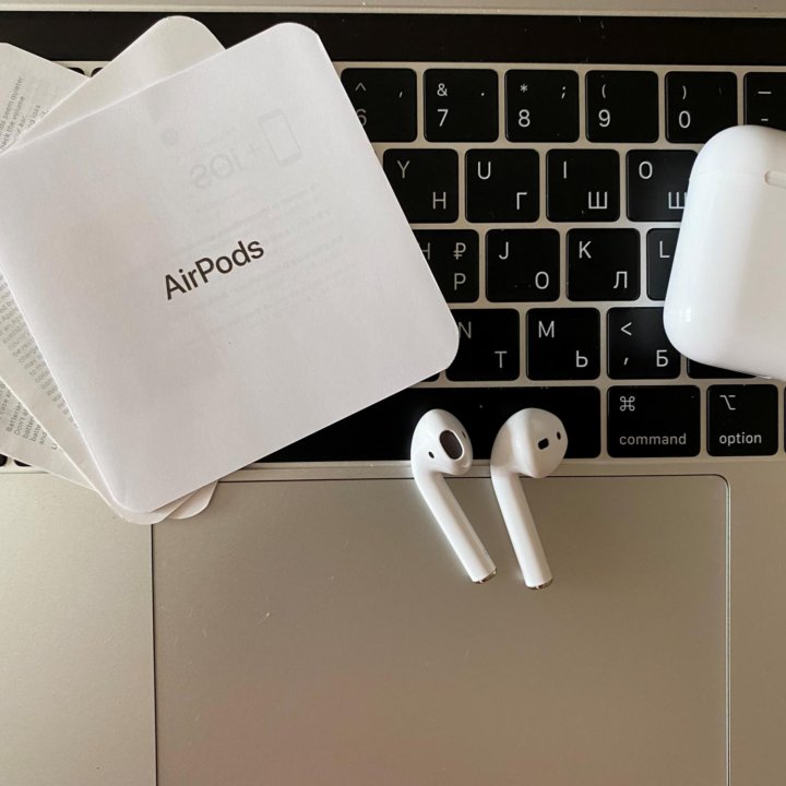 Bluetooth наушники AirPods 2 Lux