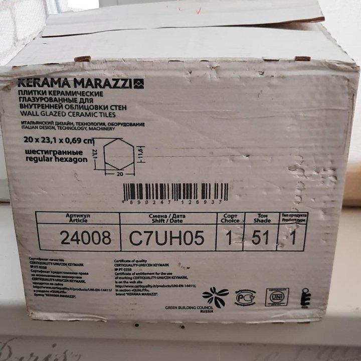 Плитка KERAMA MARAZZI коллекция Аньет