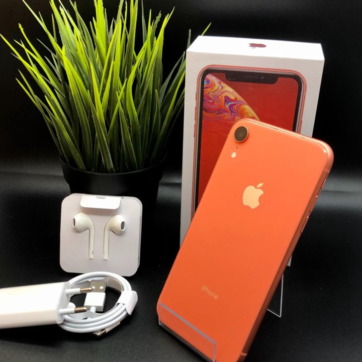 iPhone XR 128GB Coral б/у