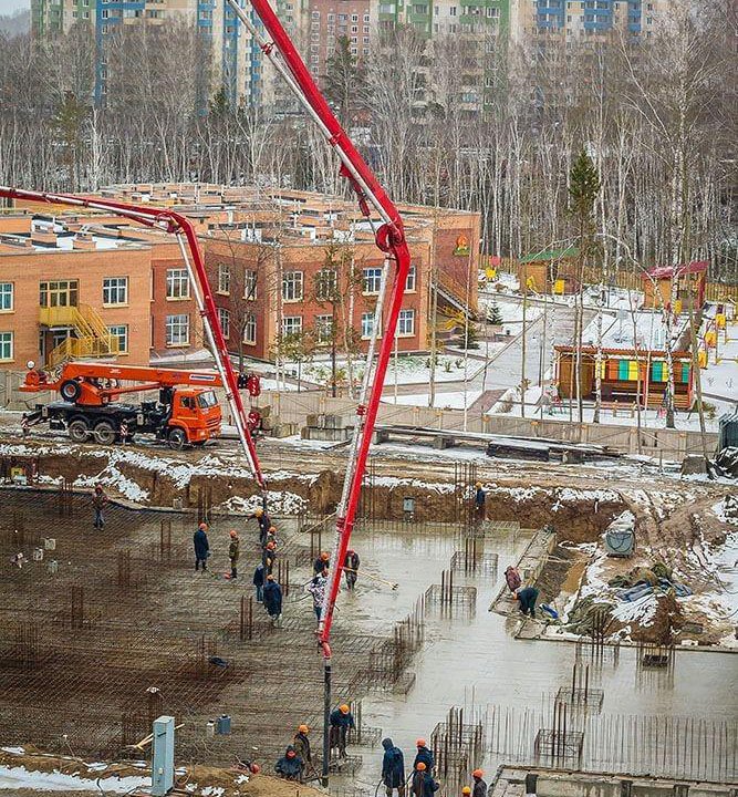 Бетонная смесь всех марок