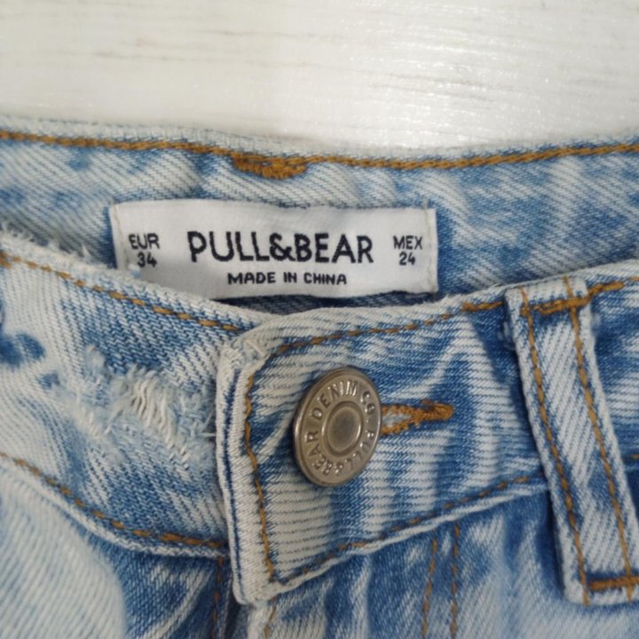 Модные джинсы женские Pull Bear