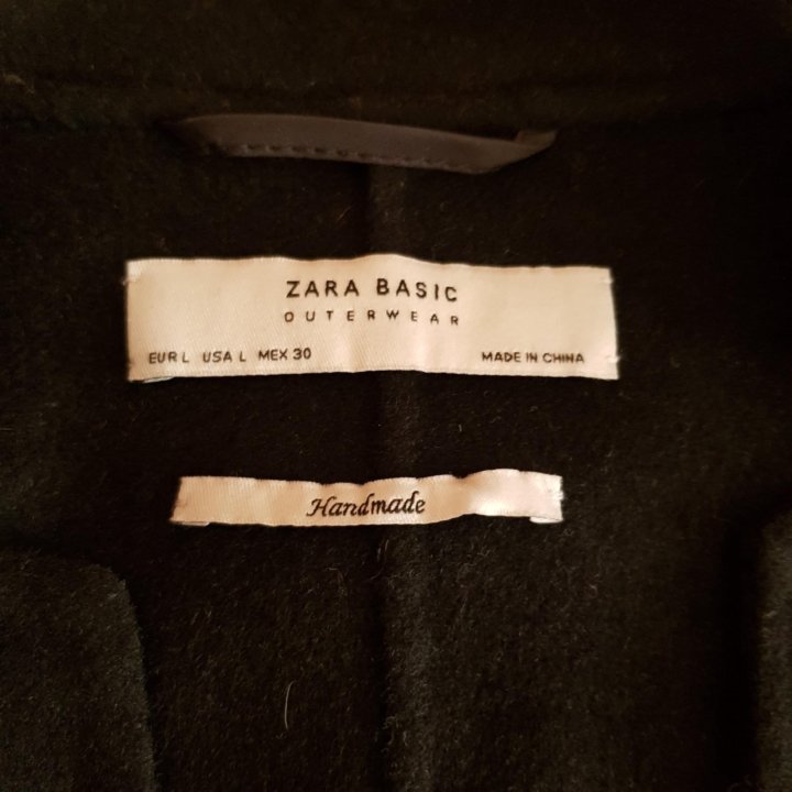 Полушерстяное пальто Zara